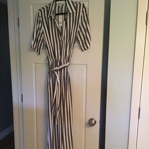 BB Dakota striped maxi dress size medium